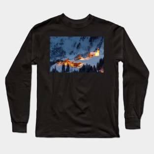 Skiing Resort Long Sleeve T-Shirt